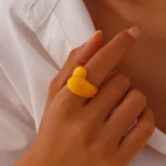 Simple Geometric Resin Plating Rings - Image 13