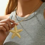 Elegant Starfish Pendant Necklace - Image 4