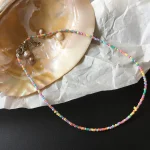 Multi-Colored Beaded Necklace - Image 11