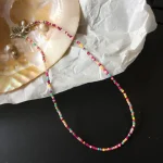 Multi-Colored Beaded Necklace - Image 9