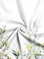 Floral Print Casual V Neck Tee - Image 2