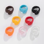 Simple Geometric Resin Plating Rings - Image 3