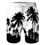Board Shorts with Graphic Prints, Quick Dry, Daily Comfort