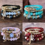 Geometric Beaded Bracelets - Image 2