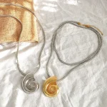 Beach Simple Style Conch Pendant Necklace - Image 7