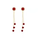 Flower Drop Earrings