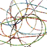 Multi-Colored Beaded Necklace - Image 2