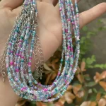Multi-Colored Beaded Necklace - Image 17