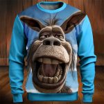 Animal Graphic 3D Pullover Sweatshirt - Image 4
