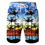 Board Shorts with Graphic Prints, Quick Dry, Daily Comfort - Image 12