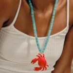Vibrant Beach-Themed Beaded Necklace - Image 3