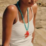Vibrant Beach-Themed Beaded Necklace - Image 2