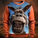 Animal Graphic 3D Pullover Sweatshirt - Image 2