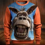 Animal Graphic 3D Pullover Sweatshirt - Image 5