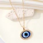Chic Evil Eye Pendant Necklace - Image 2