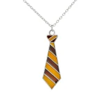 Colorful Tie Pendant Necklace