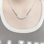 Elegant Princess Stainless Steel Alloy Pendant Necklace - Image 7
