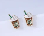 Charming Coffee Cup Earrings - Image 3