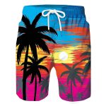Board Shorts with Graphic Prints, Quick Dry, Daily Comfort - Image 11