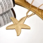Elegant Starfish Pendant Necklace - Image 2