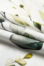 Floral Print Casual V Neck Tee - Image 9