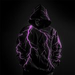 Lightning Graphic Zip Hoodie - Image 5